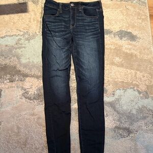 American Eagle Outfitters Dark Indigo Skinny Jeans